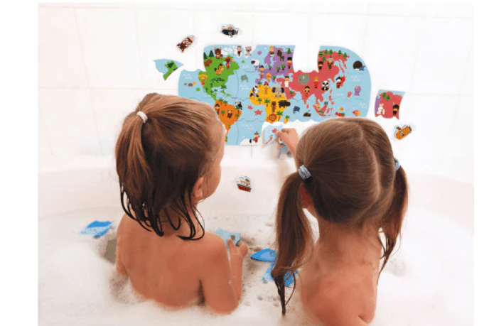 28 piece Bath Explorers Map puzzle
