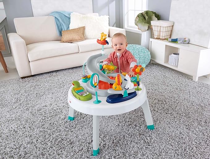 This Fisher-Price Baby to Toddler Toy 2-In-1 Sit-To-Stand Activity Center