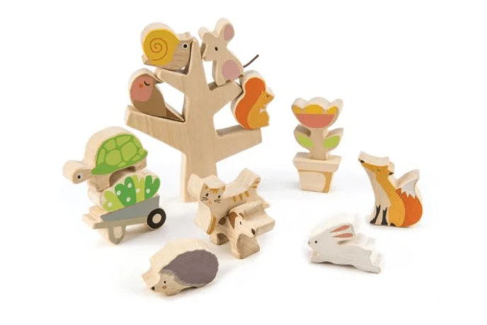 Montessori Animal Shape Stacking Game For 2 Year Old