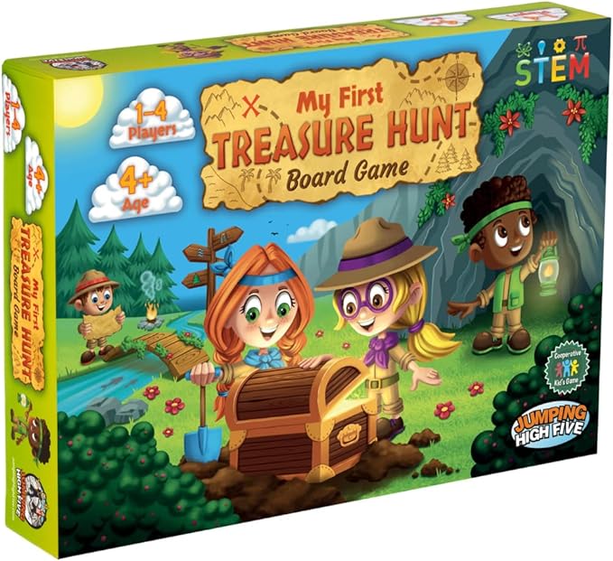 JH5 My First Treasure Hunt! Cooperative Island Explorer Board Game