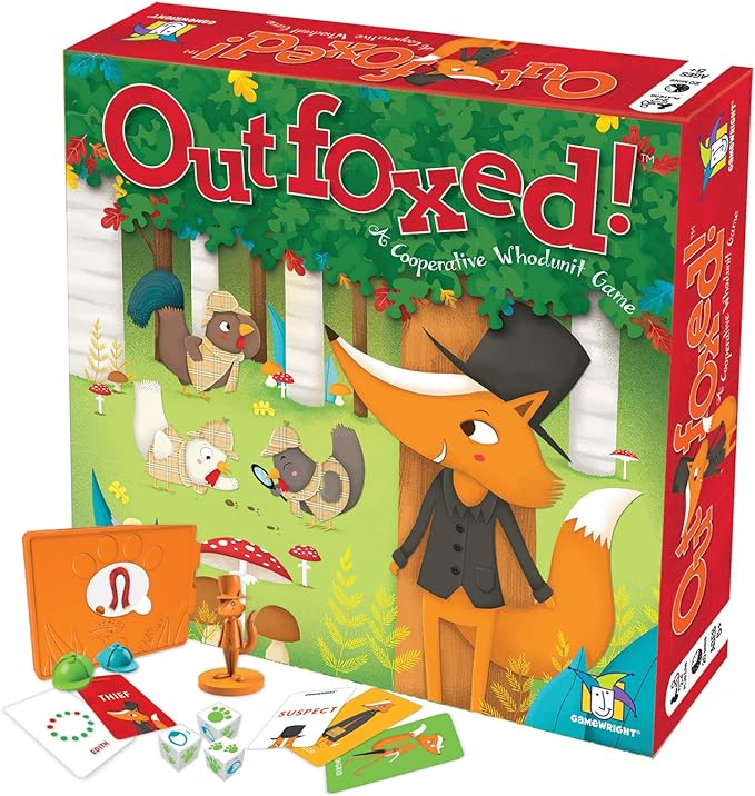 OUTFOXED, A CLASSIC WHO DUNNIT GAME FOR PRESCHOOLERS