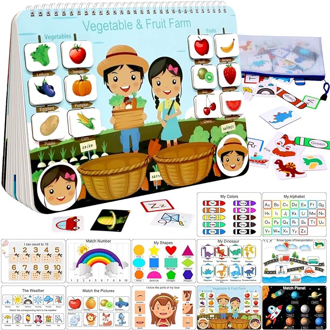iHarPro Busy Book For Kids
