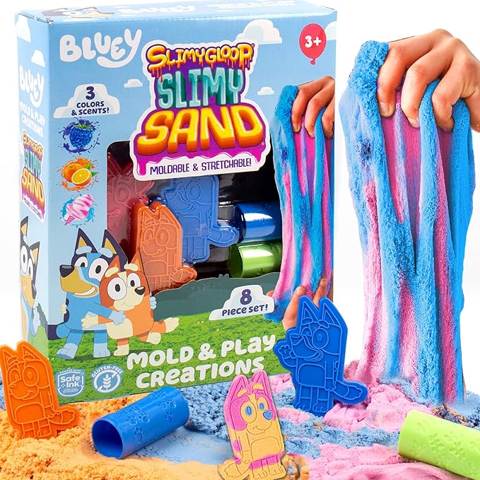 Bluey Sand Mold & Play Creations Set