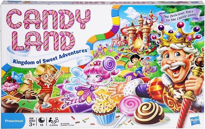 Candy Land: Kingdom of Sweet Adventures Preschool Board Game