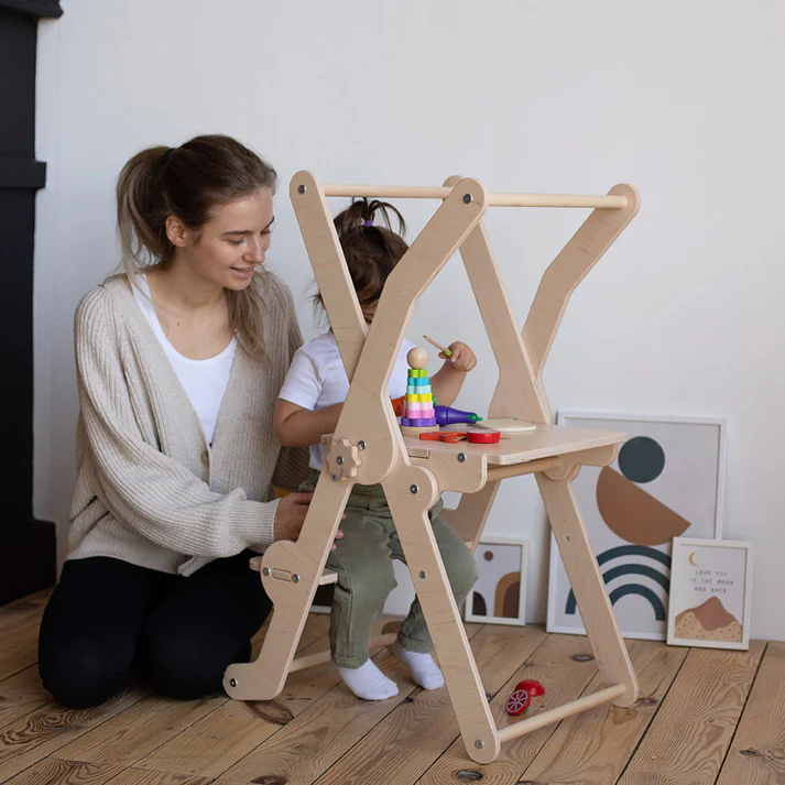 Foldable Kitchen Tower - WoodandHearts