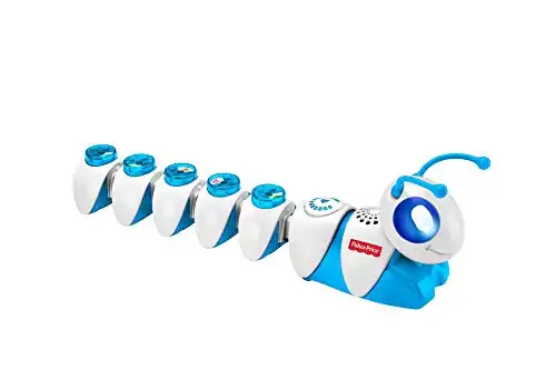 Fisher-Price Think & Learn Code-a-Pillar Twist preschoolers can Practice Their Problem-Solving Skills as They Program Code-a-Pillar Twist to Move in All Sorts of Cool Directions!