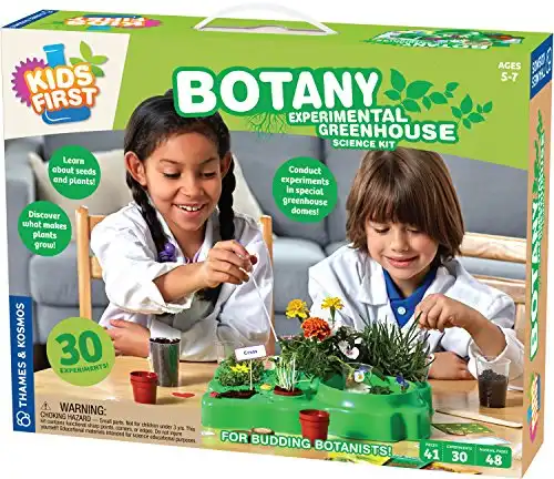 Thames & Kosmos Kids First Botany - Experimental Greenhouse Kit, Model:567004