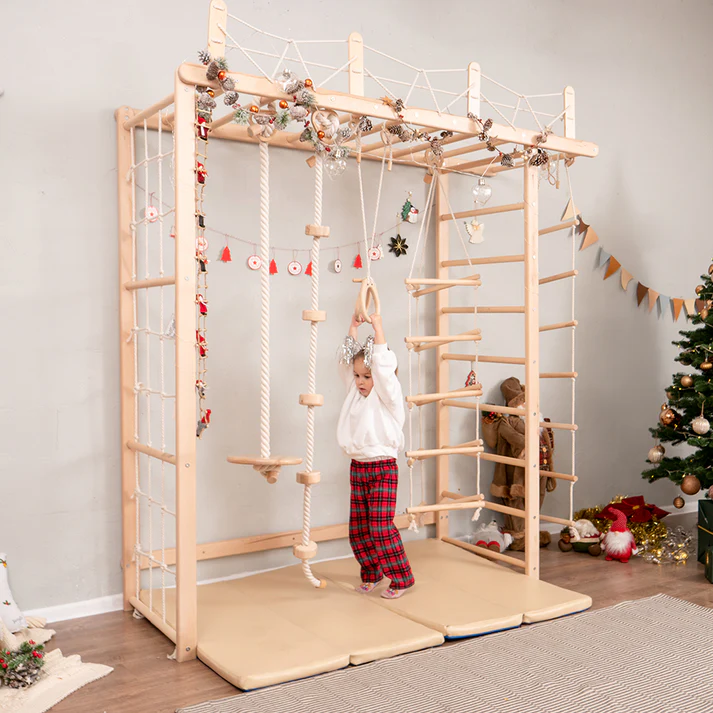 Indoor Monkey Bars - WoodandHearts